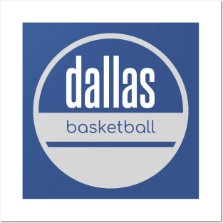 dallas basketball Posters and Art